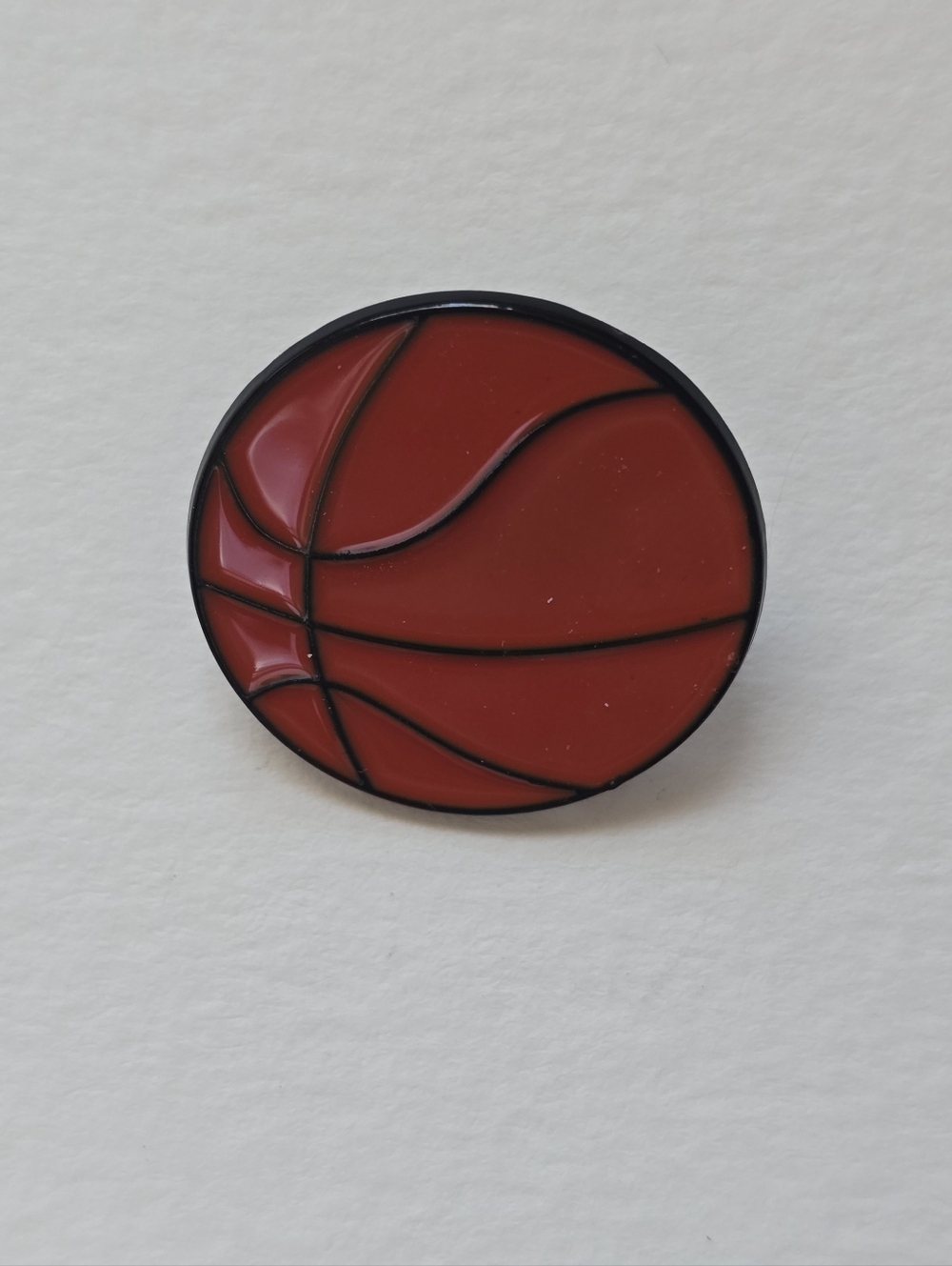Basketball Enamel Pin